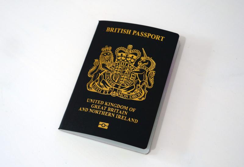 Copy of British National Overseas (BNO) passport