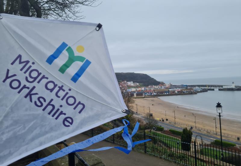 A Migration Yorkshire Kite at the beach