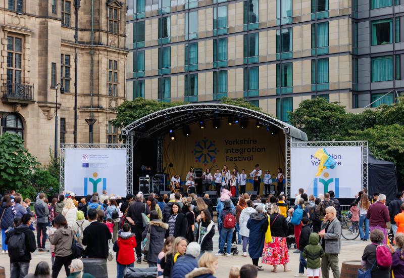 Yorkshire Integration Festival 2023 main stage