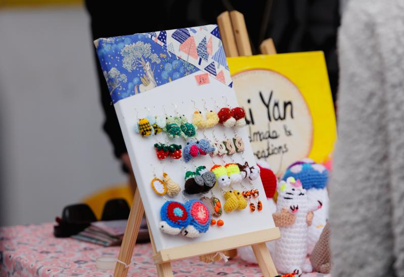 A stall on the marketplace at the Yorkshire Integration Festival 2023
