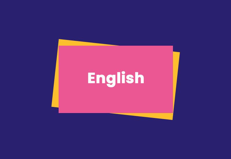 English