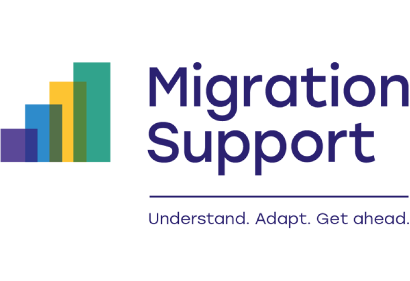 Migration support logo
