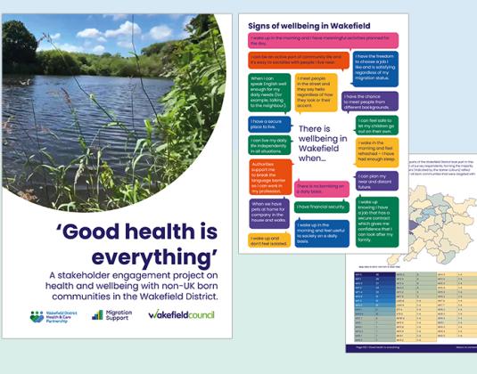 Wakefield health project outputs