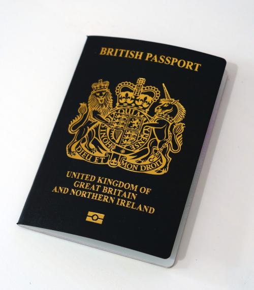 Copy of British National Overseas (BNO) passport