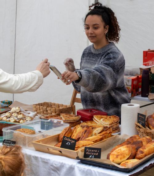 A food stall at the Yorkshire Integration Festival 2023