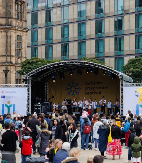 Yorkshire Integration Festival 2023 main stage