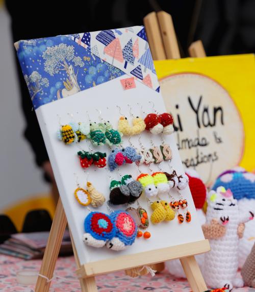 A stall on the marketplace at the Yorkshire Integration Festival 2023
