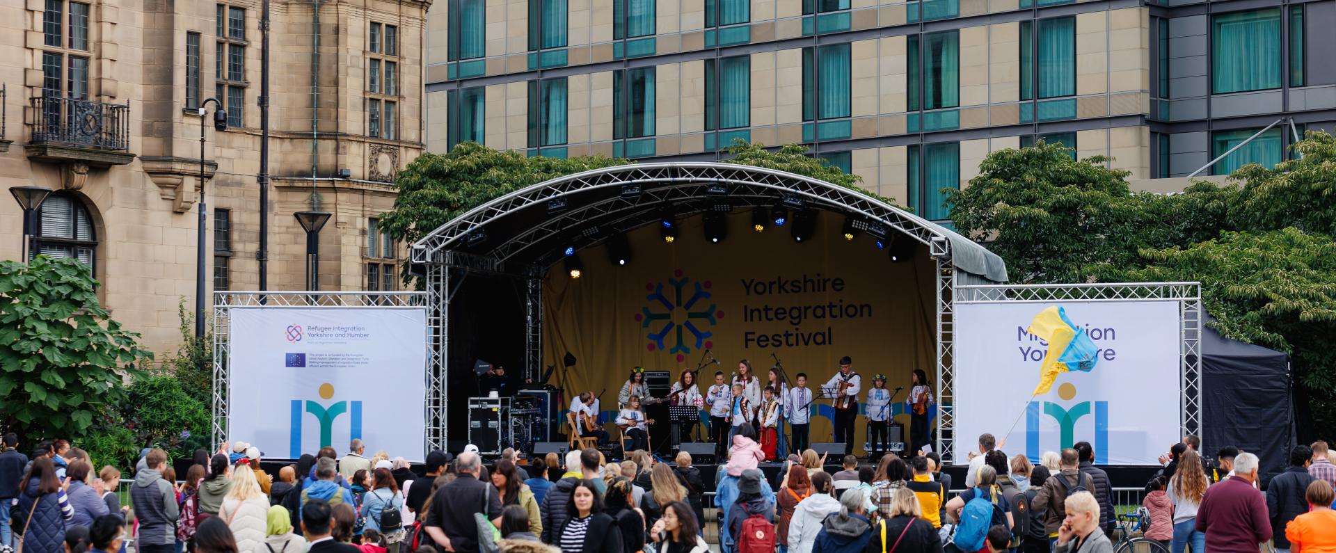 Yorkshire Integration Festival 2023 main stage
